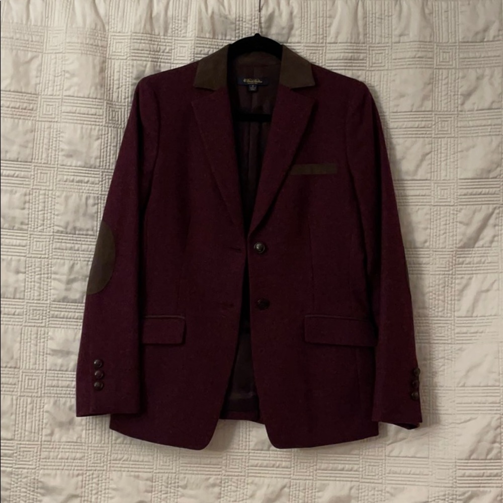 Berry Colored Brooks Brothers Blazer